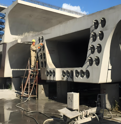 滴道压浆料施工流程及注意事项